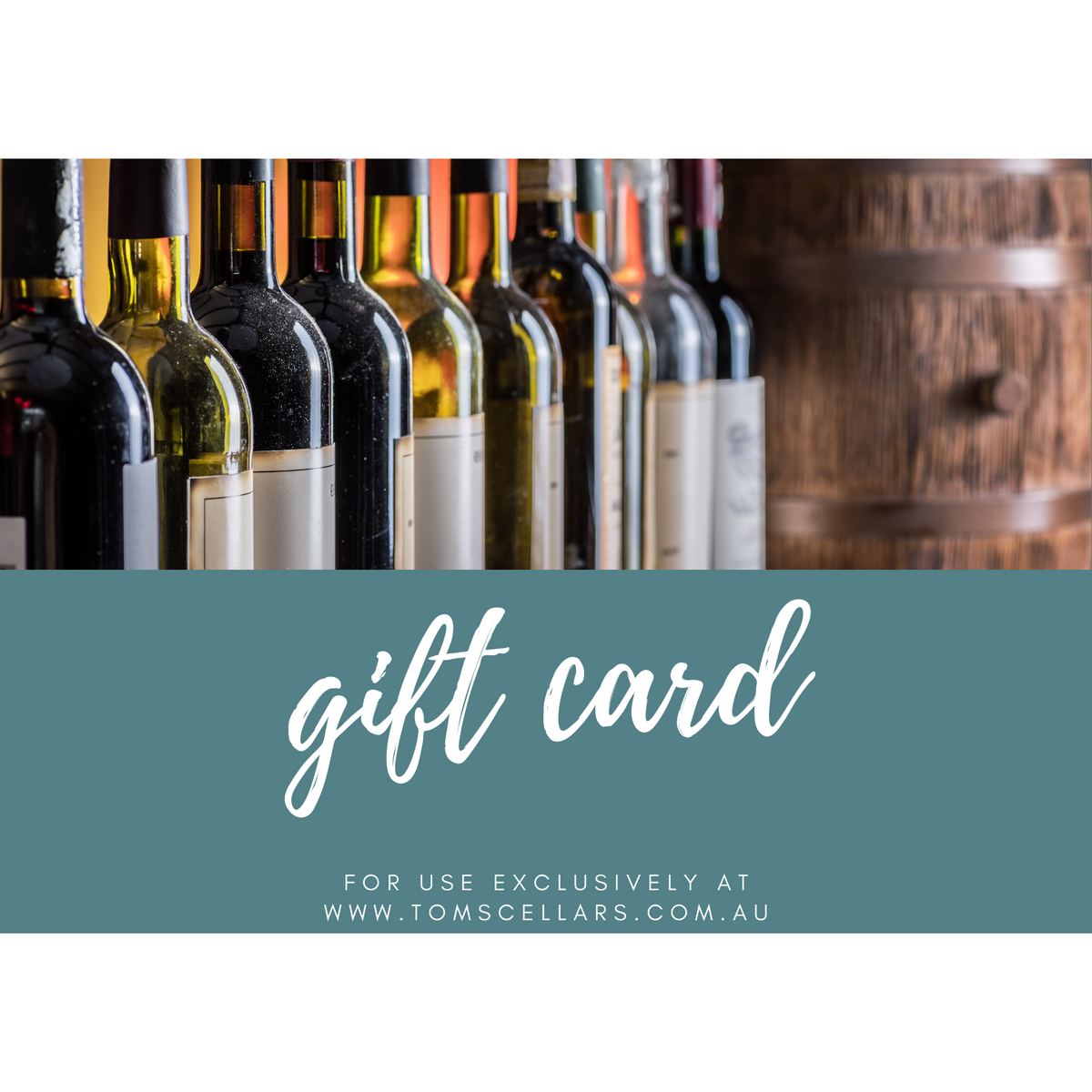 Tom's Cellars Online Gift Card