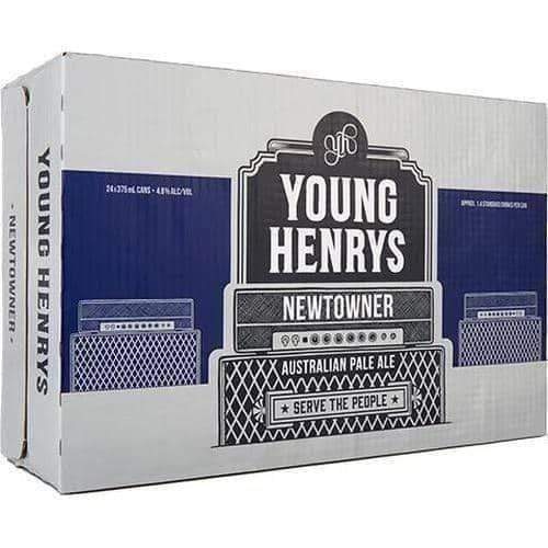 Young Henry Newtowner Cans case of 24